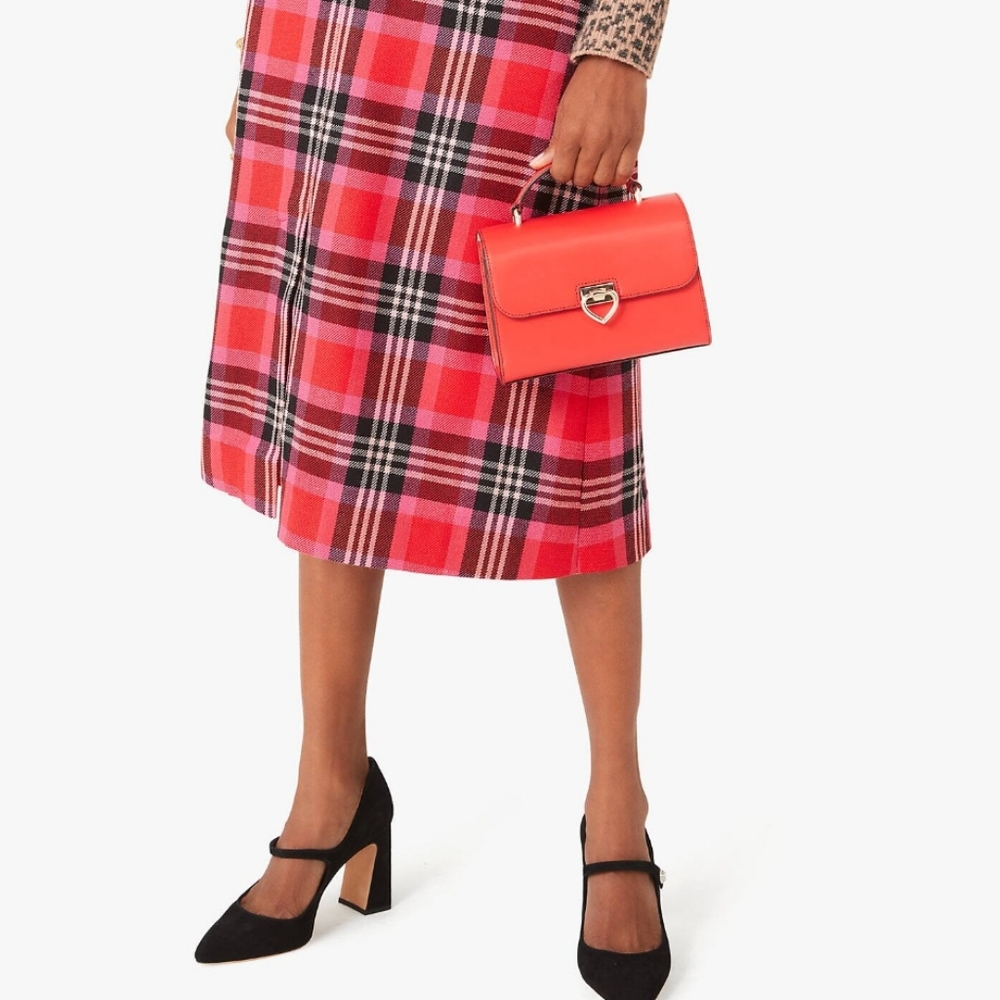 Kate Spade Lovitt Top Handle Crossbody Handbag Coral NEW - Picture 2 of 10